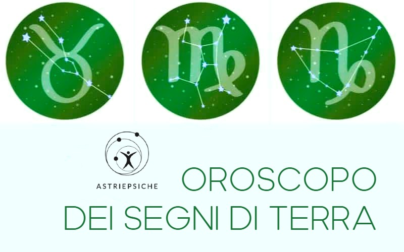 4 oroscopo segni di terra toro vergine scorpione