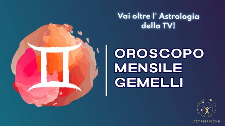 oroscopo MESE GEMELLI