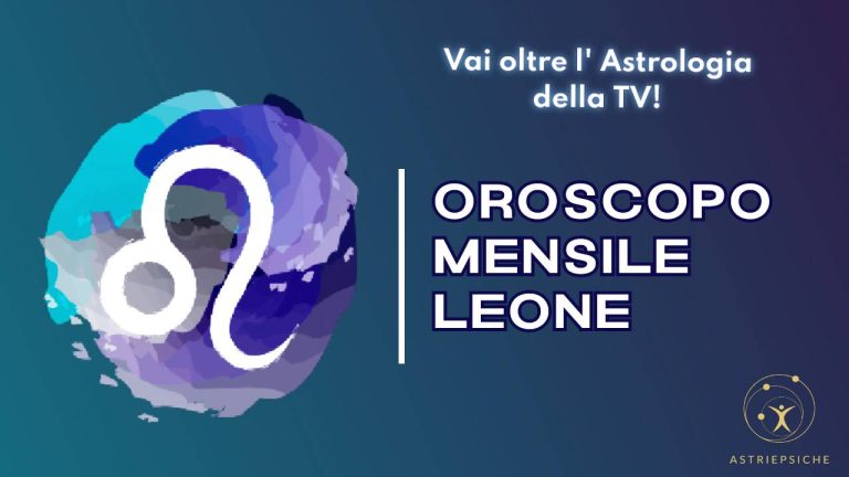oroscopo mese leone
