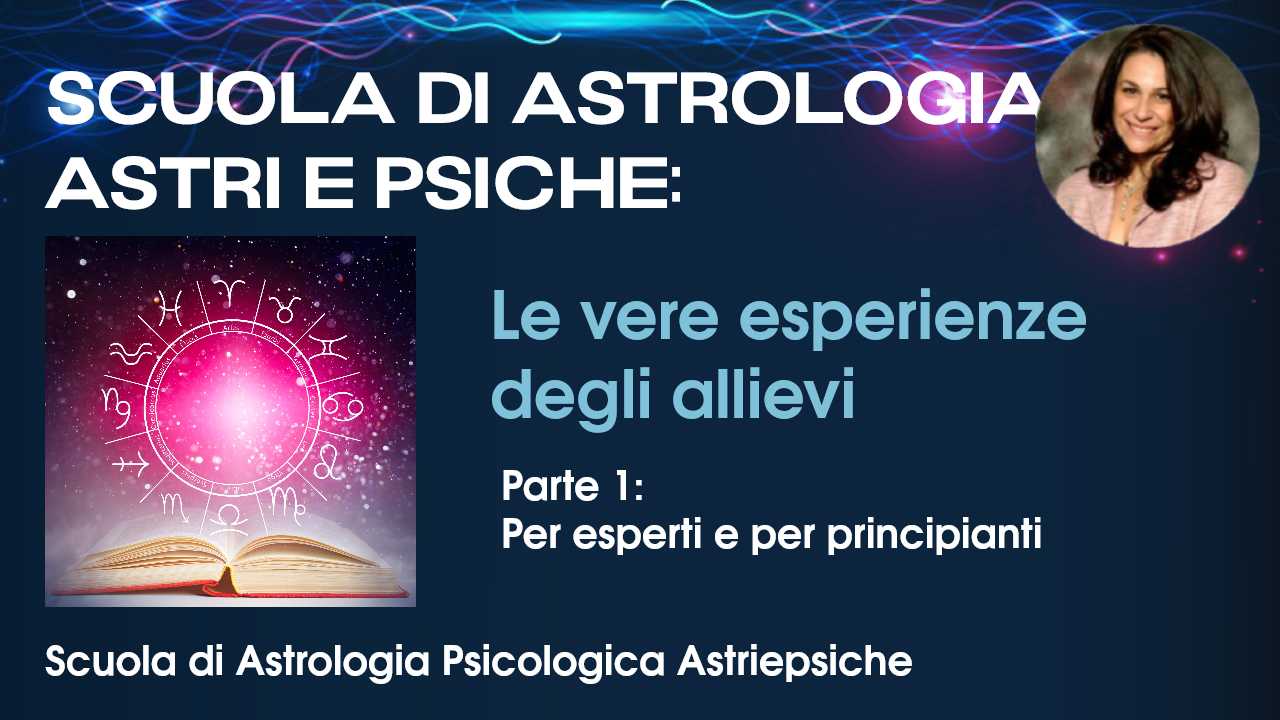 testimonianza studenti principianti e esperti scuola di astrologia